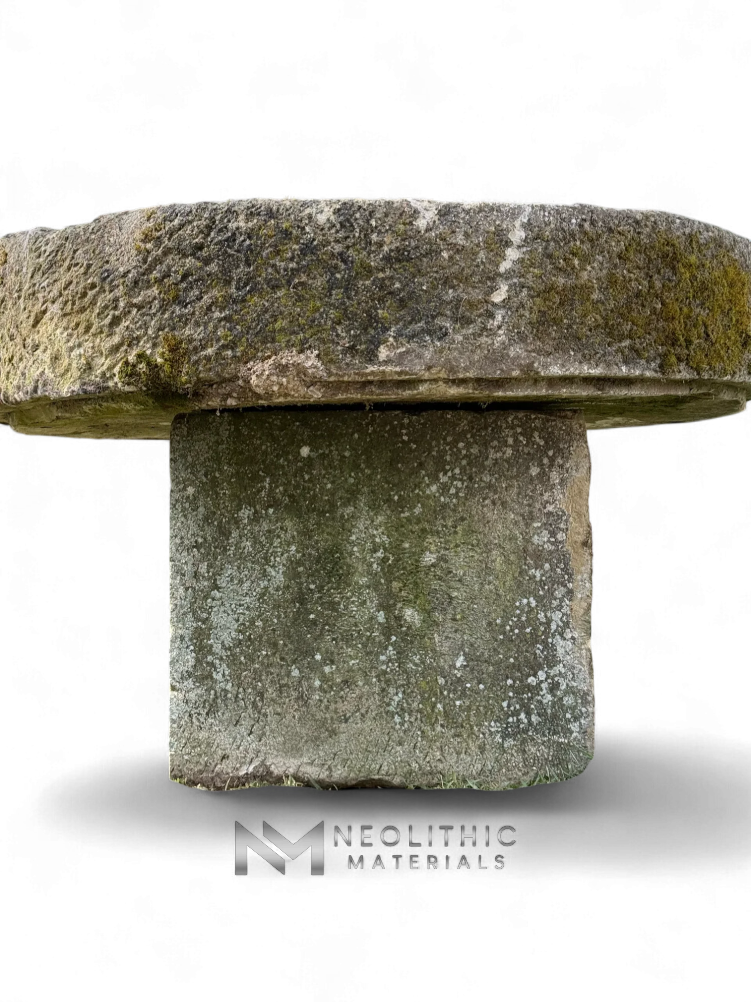 French Antique Limestone Table - Image 2